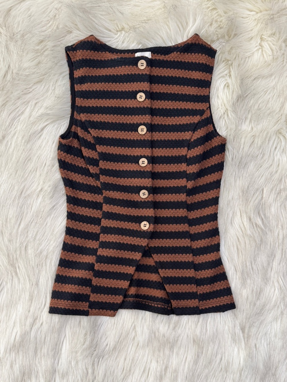 Maeve Structured Knit Vest